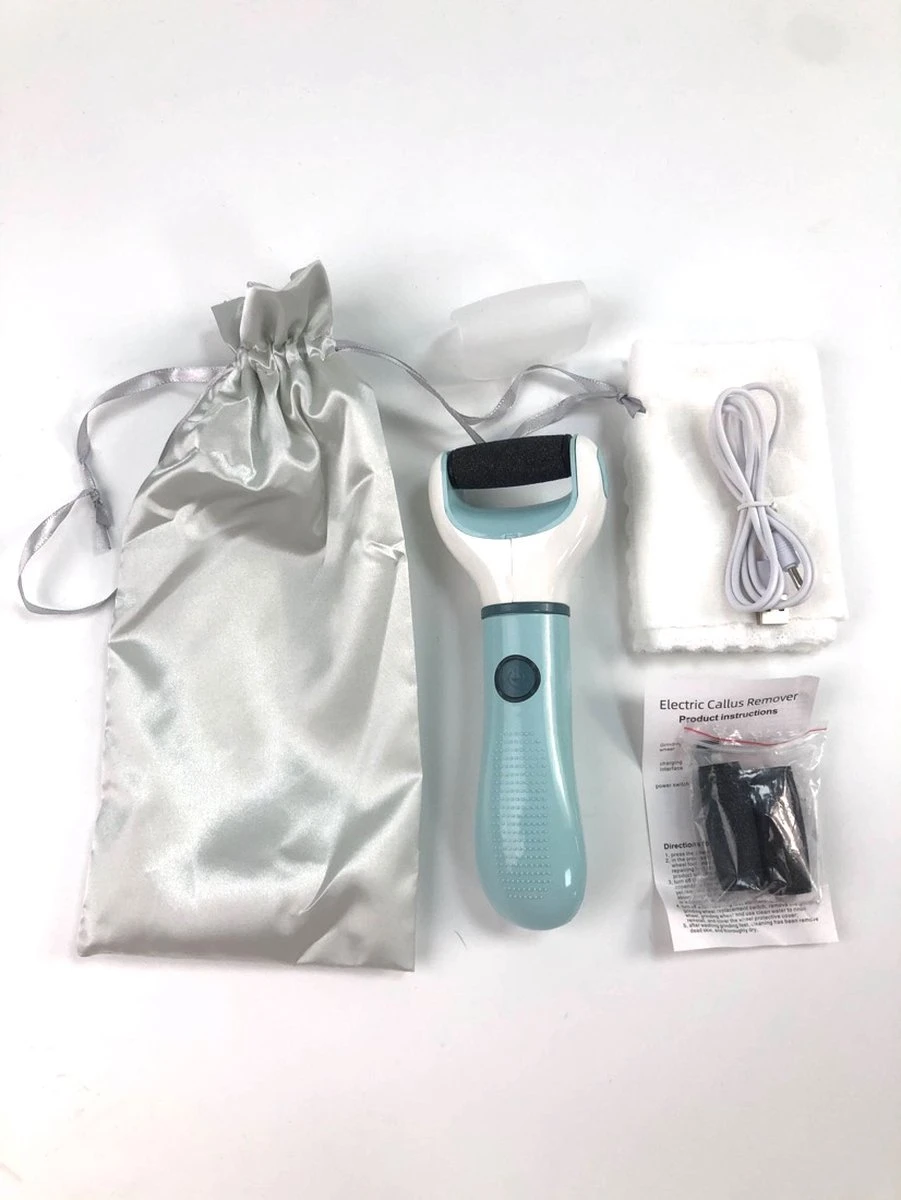 Vastu Eeltverwijderaar - Elektrische Oplaadbare Voetvijl Inclusief Opvangdoekje & Opbergzakje - Callus Remover - Inclusief Extra Opzetvijlen 11 Vastu Eeltverwijderaar - Elektrische Oplaadbare Voetvijl Inclusief Opvangdoekje & Opbergzakje - Callus Remover - Inclusief Extra Opzetvijlen - Afbeelding 9