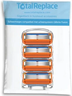 4x Scheermesjes - Compatibel Met Gillette Fusion Scheermes (5 Blades) Vervanging -Lichaamsverzorging Winkel 904x1200 2