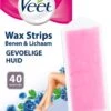 Veet - Ontharingsstrips - Benen & Lichaam - Gevoelige Huid - Easy-Gelwax - 40 Stuks 1 Veet - Ontharingsstrips - Benen & Lichaam - Gevoelige Huid - Easy-Gelwax - 40 Stuks -Lichaamsverzorging Winkel 909x1200 2