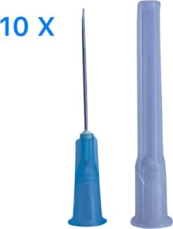 Terumo - Gelaat Steriele Naalden - 23g - 0.6 X 25 Mm - Blauw - Gerstkorrel - Milia - Comedonen - 10 Stuks 8 Terumo - Gelaat Steriele Naalden - 23g - 0.6 X 25 Mm - Blauw - Gerstkorrel - Milia - Comedonen - 10 Stuks -Lichaamsverzorging Winkel 910x1200 1