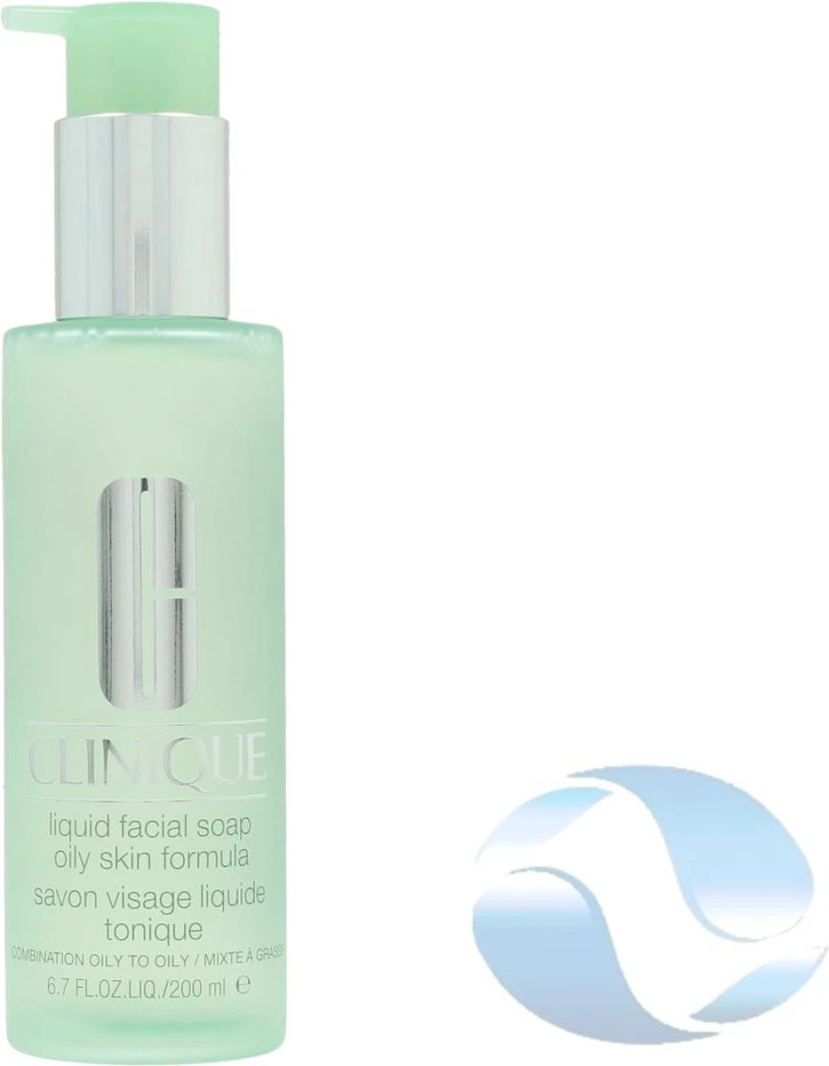 Clinique Liquid Facial Soap Gezichtsreiniger Oily Combination - 200 Ml 4 Clinique Liquid Facial Soap Gezichtsreiniger Oily Combination - 200 Ml - Afbeelding 2
