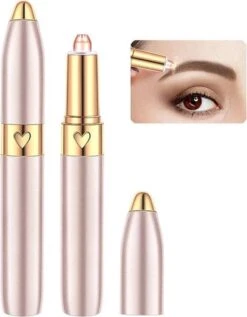 Draagbare Wenkbrauw Epilator - Haar Remover Pen - USB Trimmer -Lichaamsverzorging Winkel 936x1200 4