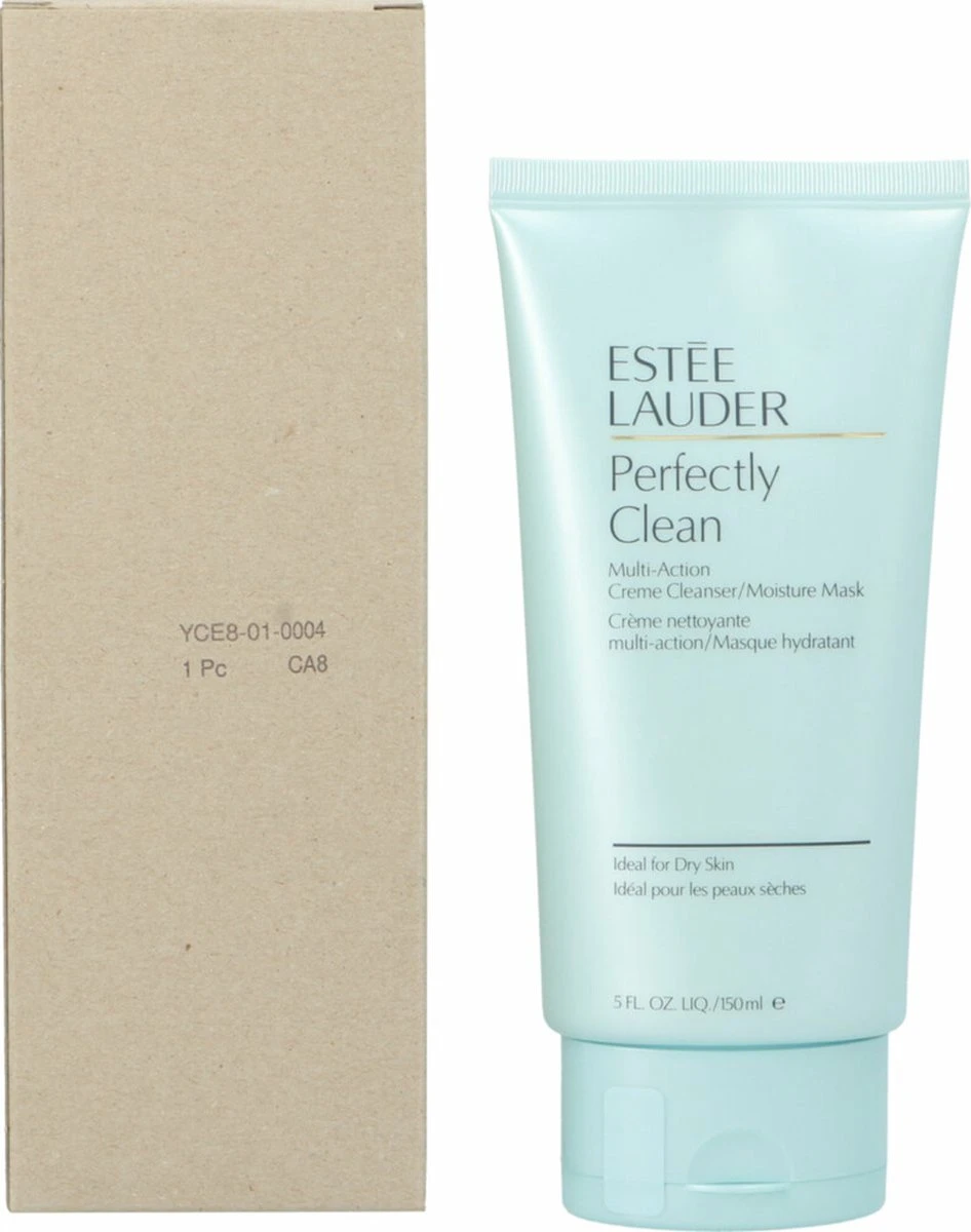 Estée Lauder Perfectly Clean Multi-Action Creme Cleanser/Moisture Mask Reinigingscrème - 150 Ml 5 Estée Lauder Perfectly Clean Multi-Action Creme Cleanser/Moisture Mask Reinigingscrème - 150 Ml - Afbeelding 3