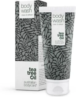 Australian Bodycare Body Wash 200 Ml - Douchegel Met 100% Natuurlijke Tea Tree Olie - Vermindert Rode Vlekjes, Puistjes, Jeuk, Jeugdpuistjes, Lichaamsgeur & Zweetvoeten