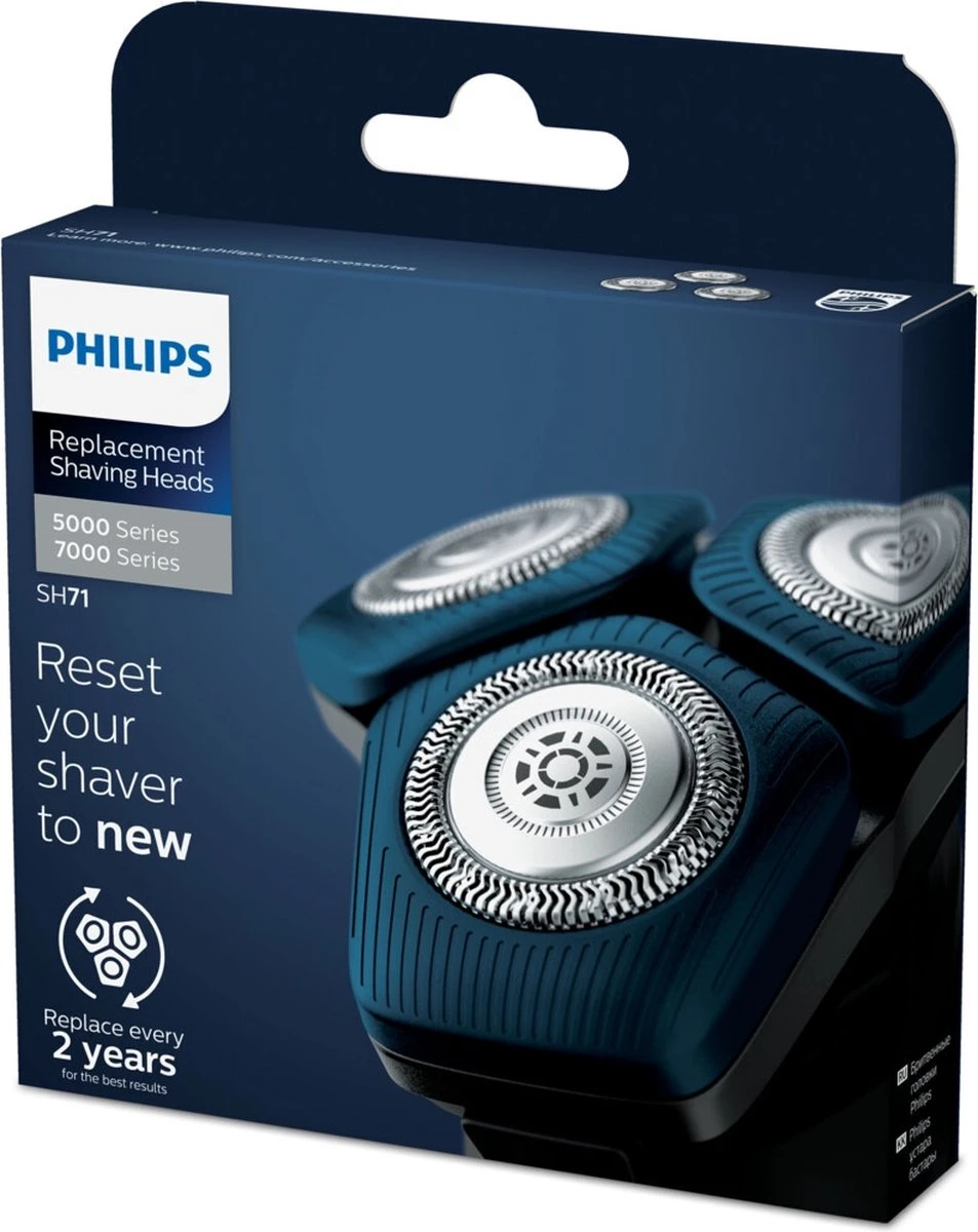 Philips Series 7000 SH71/50 - Scheerkoppen - 3 Stuks 5 Philips Series 7000 SH71/50 - Scheerkoppen - 3 Stuks - Afbeelding 3