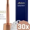 Bolano® Safety Razor Set Rose Gold + 30 Double Edge Scheermesjes + Houder - Klassiek Scheermes Voor Mannen En Vrouwen - D663 2 Bolano® Safety Razor Set Rose Gold + 30 Double Edge Scheermesjes + Houder - Klassiek Scheermes Voor Mannen En Vrouwen - D663 -Lichaamsverzorging Winkel 966x1200 5