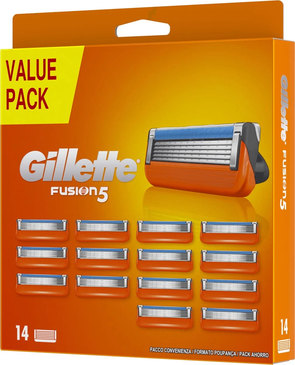 Gillette® Gillette Fusion5 Navulmesjes - 14 Stuks 12 Gillette® Gillette Fusion5 Navulmesjes - 14 Stuks - Afbeelding 10
