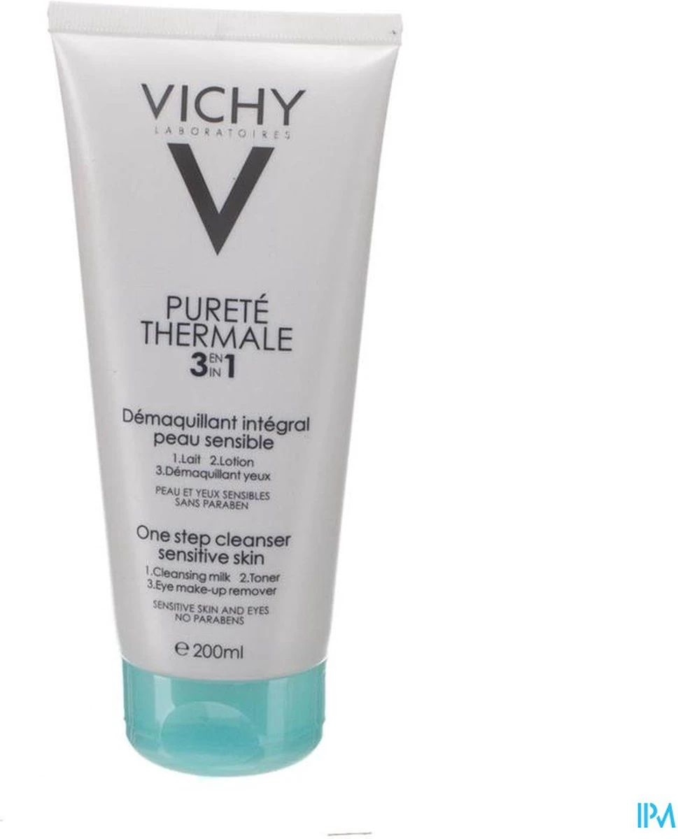 Vichy Pureté Thermale 3-in-1 Reinigingslotion -200ml - Make-up Verwijdering 5 Vichy Pureté Thermale 3-in-1 Reinigingslotion -200ml - Make-up Verwijdering - Afbeelding 3