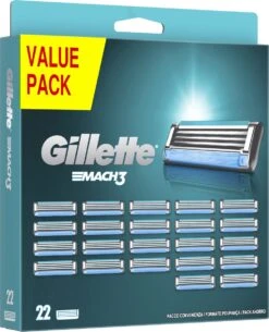 Gillette® Gillette Mach3 Navulmesjes - 22 Stuks -Lichaamsverzorging Winkel 971x1200 3