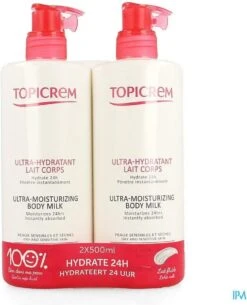 Topicrem Ultra-Moisturizing Body Milk 2x500ml -Lichaamsverzorging Winkel 972x1200 3