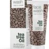 Australian Bodycare Face Wash 100ml - Eenvoudige Gezichtsreinigingszeep, Perfect Tegen Pukkels, Jeugdpuistjes & Mee–eters Gebaseerd Op Tea Tree Olie - Voor De Verzorging Van De Acne-gevoelige Huid