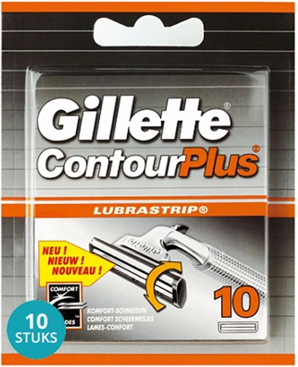 Gillette® Gillette Contour Plus Scheermesjes 10 Stuks 5 Gillette® Gillette Contour Plus Scheermesjes 10 Stuks - Afbeelding 3