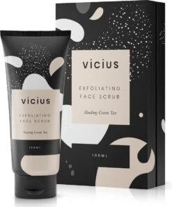 Vicius® - Scrub - Peeling Gezicht - Exfoliant - Mee Eters Verwijderen - Exfoliator Voor Vrouwen - 100 Ml