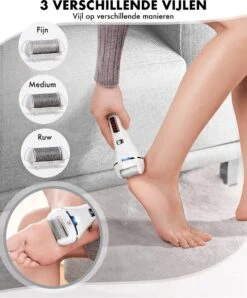 DynaBright Elektrische Eelt Verwijderaar - LED Verlichting - Voetvijl - Inclusief 3 Rollers - Oplaadbaar 15 DynaBright Elektrische Eelt Verwijderaar - LED Verlichting - Voetvijl - Inclusief 3 Rollers - Oplaadbaar -Lichaamsverzorging Winkel 996x1200